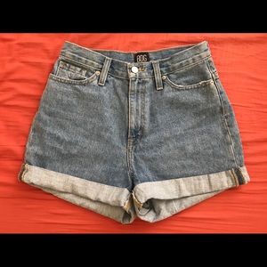 BDG Denim High-Rise Mom Short